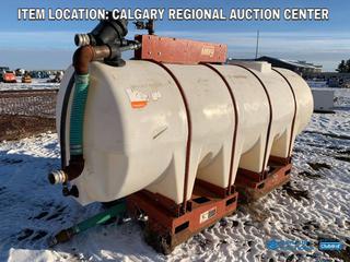 High River Location - Ditch Witch MM9 1000 US gal. Mud Mixing Tank *PL#840K*