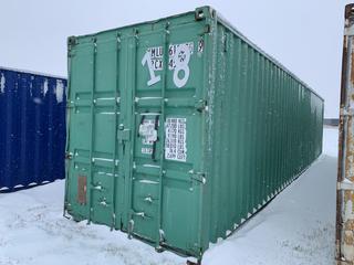 40ft Storage Container c/w Shelving, 120VAC/Lights # YMLU 6128559