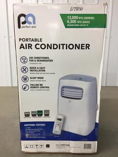 Perfect Aire 2PORT 12000 Portable Air Conditioner, 12,000 BTU 245 Sq Ft. (WH)