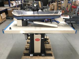 Cissell AU-42-C Utility Press, Steam/Air Working Pressure 6 Bar. (WH) 