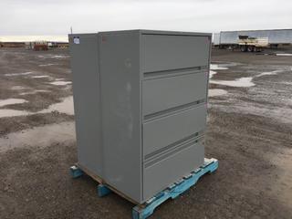 (2) Metal Filing Cabinets 36in x 18in x 51in H. (SC 2)
