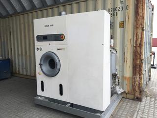 Bowe M18 Multisolvent Commercial Washing Machine 40Lb Max Load Capacity, Model# M18/6, S/N 0148. (Dome)