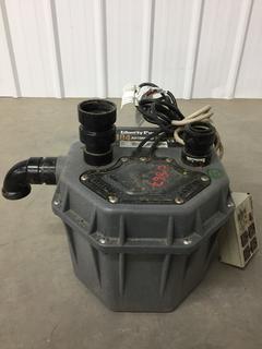 Liberty Pump 404, 1/3Hp Automatic Drain Pump 115V 60Hz 5.2 Amps, Thermally Protected.