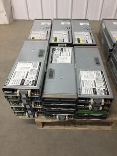 (25) HP ProLiant BL460C Server Blades. (9-H-3)