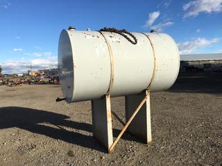 Double Walled Fuel Tank w/ Stand, Approximately 500 Gallons.