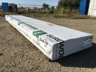 Lift of Planed Lumber KDHT 2x6 - 16ft, 42 Pcs/Lift.