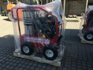 Unused Magnum Gold 4000 Series 15Hp 4000 PSI Hot Water Pressure Washer, S/N 2338145.  (Dome)