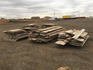 (5) Pallets of 1 1/4in Thick Duraform Concrete Forms of Various Sizes.