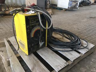 John Deere 250 Amp Stick Welder, S/N 384731 c/w Welding Cable.  (Dome)