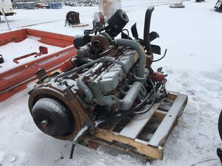 Ford 6.6L Diesel Engine, S/N E7HN-9C485-CB.