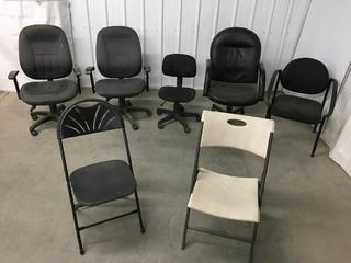 Assorted Executive Office Chairs. (WH)