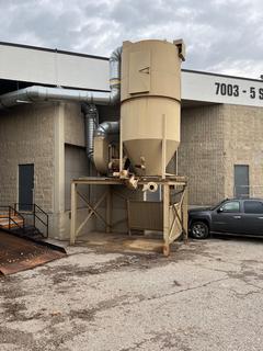 Murphy Dust Collector c/w 30HP, 230/460VAC, 69/34 Amp, 60 Hz, 3 Phase Electric Motor *Note: Crane Load Out Required.*