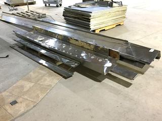 Pallet of Assorted Stainless Steel Trim.