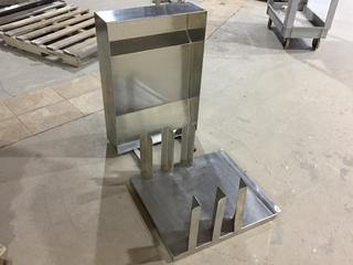 Assorted Stainless Steel Boxes, Covers, Trim, Etc. 