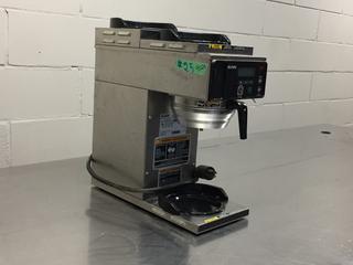 Bunn Model AXIOM-35-3 12-Cup Automatic Coffee Brewer with 3 Warming Plates c/w Splashguard Funnel, No Carafe.  (AUD)