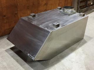 Stainless Steel Hood Vent, 26in x 48in x 18in. 