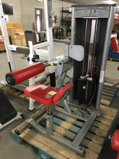 Paramount XL1400S Abdominal Weight Machine. *Disassembled - As is Per Pictures. Might Be Incomplete* (WH)