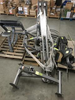 Life Fitness Linear Leg Press/Hack Squat. *Disassembled - As is Per Pictures. Might Be Incomplete* (WH)