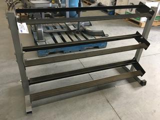 3-Tier Dumbbell Rack. (WH)