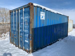 20ft Storage Container # IPXU 3324153