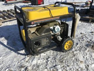 Champion 7500 Running Watt Portable Generator.