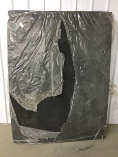 (2) Charcoal High Density Full Size Foam Mattresses. 4in. X 54in. X 75in. (WH)