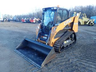 2023 Case TR270B  Compact Track Loader c/w 3.4L Turbo Diesel, Aux Hyd, 2-Spd, ISO/H-Drive, Backup Camera, CAT 74in Bucket And 12in Tracks. Showing 252hrs. SN NNM420408, PIN JAFTR270KNM420408 *Factory Transferrable Warranty Remaining, Contact Your Dealer For More Information*