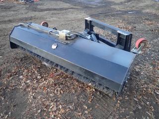 Dirt Trax DT 6ft 5in Skid Steer Hydraulic Sweeper 