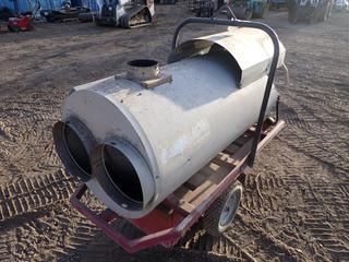 Frost Fighter 115V Single Phase 320,000 BTU Indirect Fired Heater w/ Beckett SF Oil Burner. SN 051205-63762 *Note: Working Condition Unknown*