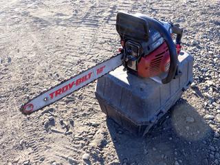 Troy-Bilt TB3518 18in Chainsaw c/w Case 