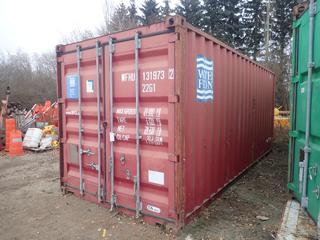 2007 20ft Storage Container. SN WFHU1319732