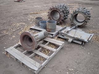 Wirtgen Milling Drum, Spacers, Hydraulic Cylinder And Plates PL#709