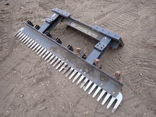 ABI SR1 Command Series 77in Skid Steer Grading Rake. SN A-104971