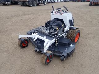 2021 Bobcat ZS4000 Zero Turn Stand On Lawn Mower c/w 61in Air FX, Kawasaki FT730V EFI 26hp 726cc Engine. Showing 10.9hrs. PIN 999400400448 *Factory Transferrable Warranty Until July 14, 2025. Contact Dealer For Information*