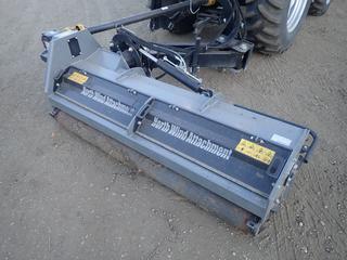 2021 North Wind Attachments VBM200D Rear Mount Flail Mower C/w 3PT Hitch Mounted, PTO Drive, Hydraulic Swing/Position. SN 20211125200004