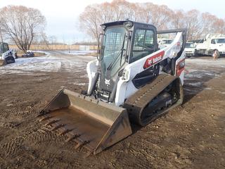 2022 Bobcat T76 R-Series Compact Track Loader c/w Bobcat 2.4L Diesel, Q/A, Aux Hyd, ISO/H-Drive, 2-Spd, AC/Heater, Backup Camera, Bobcat 80in Bucket And 17in Tracks. Showing 659hrs. PIN B4CE19288 *Factory Transferrable Warranty Until August 6, 2025. Contact Dealer For Information*