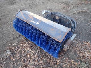 Bobcat 48 In Hydraulic Angle Broom Attachment. SN 700000378