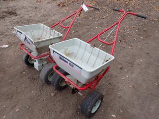 (2) Shindarwa RS76 Spreaders *Note: (1) Basket Cracked, (1) Flat Tire*