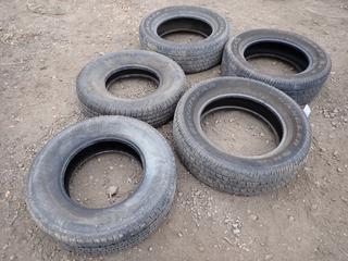 Qty Of (3) P275/60R20 Tires, (1) ST235/85R16 Tire And (1) 9.50 R16.5LT Tire