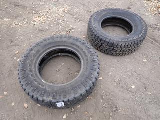 (1) LT275/70R18 Tire And (1) LT265/70R17 Tire