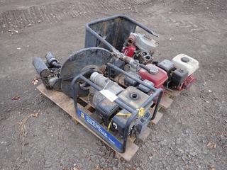 (1) Powerfist 3in Pump c/w (1) Loncin Pump w/ 196cc Engine And Assorted Pumps. *Note: Parts Only*