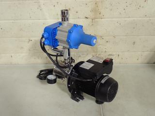 Burcam Model 506532SS 115V Single Phase Jet Pump c/w Automatic Pump Control