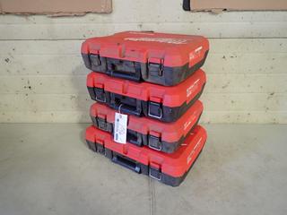 Qty (4) Milwaukee M18 Fuel Tool Cases