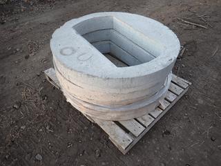 Qty Of (3) 1.1M Catch Basin Tops