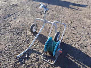 Jolly Sprinkler Cart c/w Gardena Portable Hose Reel