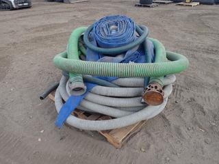 Qty Of 4in Discharge Hose c/w 2in, 3in And 4in Suction Hose