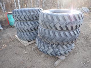 Qty Of (6) Firestone Super Rock Grip 17.5-25 Loader-Dozer Tires