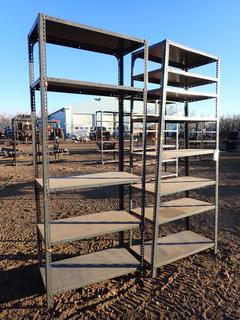 (2) 36in X 18in X 86in Shelving Units