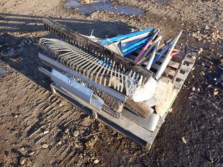 Qty Of Assorted Shovels And Rakes