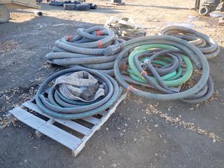 Qty Of 2in, 3in And 4in Suction Hoses c/w Assorted Discharge Hose And Strainers